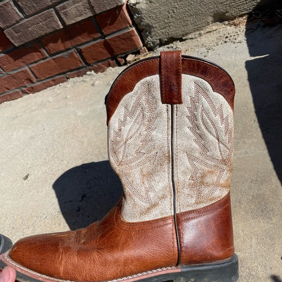 Dan Post square toe boots - Picture 2 of 4